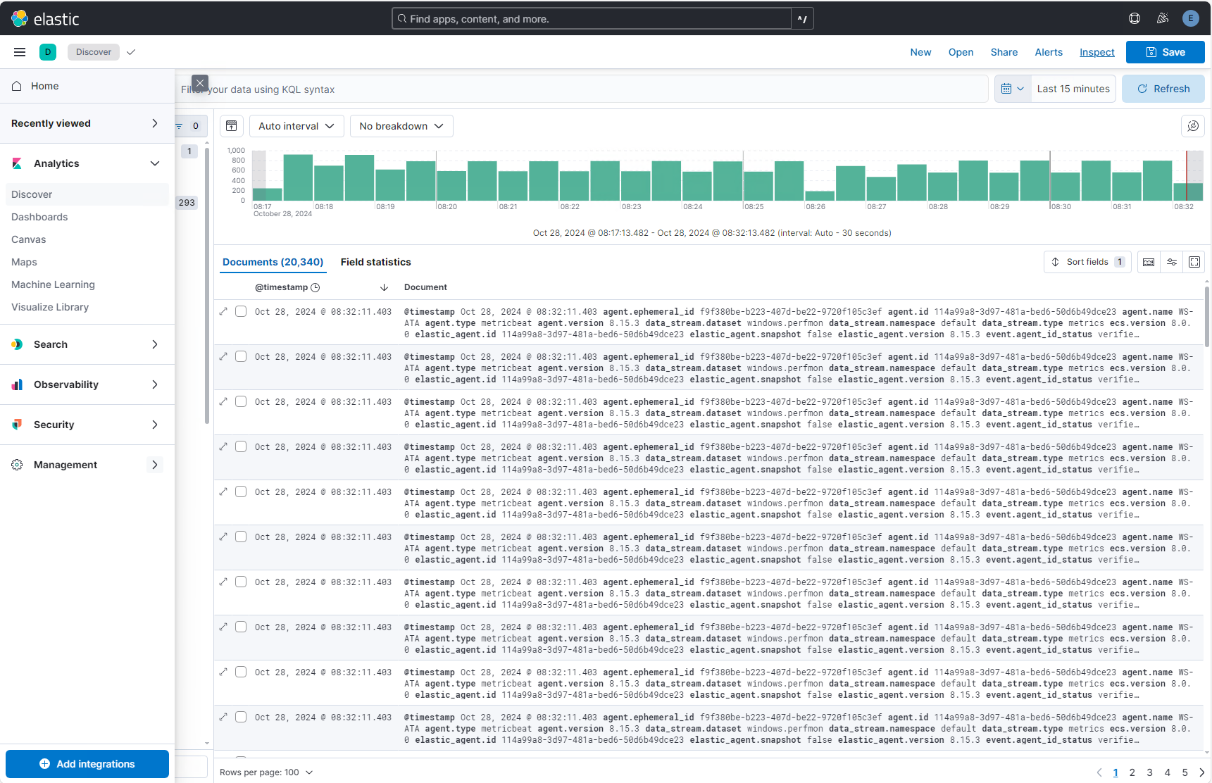 Elastic SIEM Searches