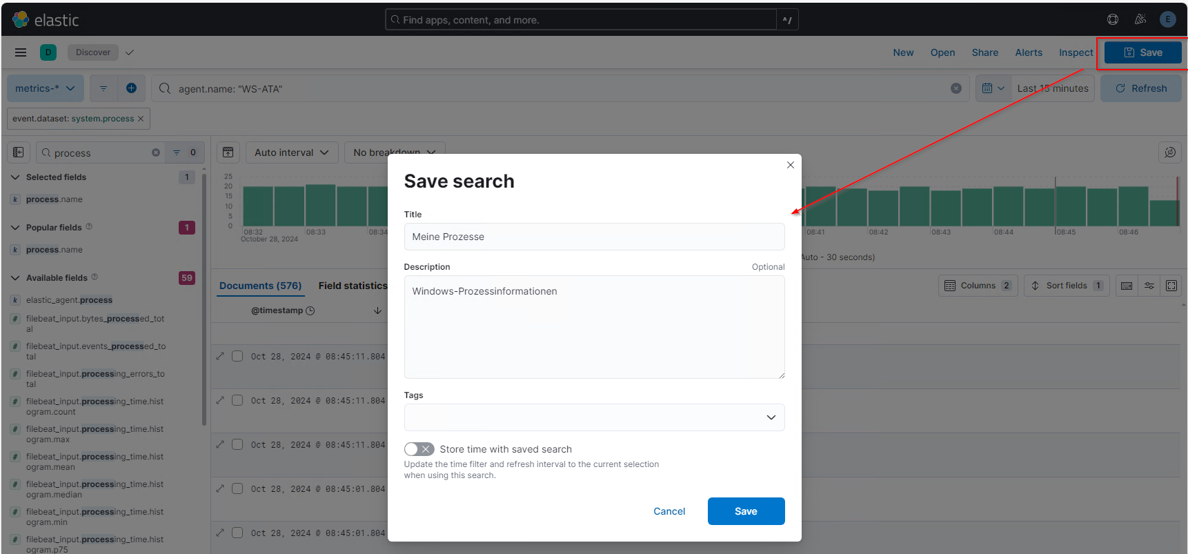 Elastic SIEM Searches