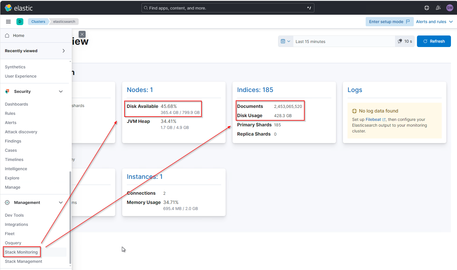 Elastic SIEM - Events gezielt mit processors herausfiltern