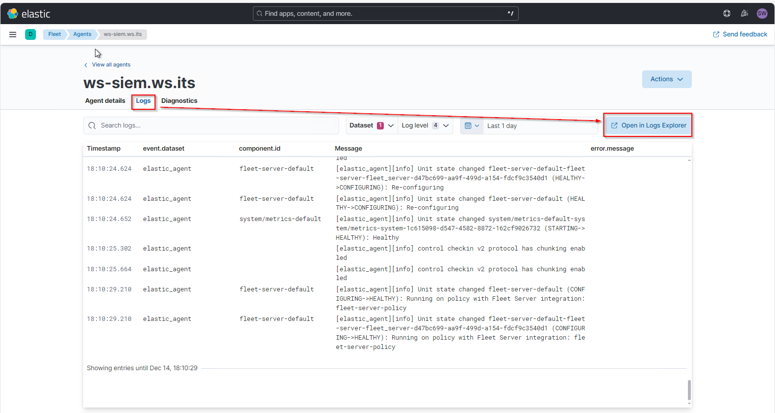 Elastic SIEM PFSense anbinden