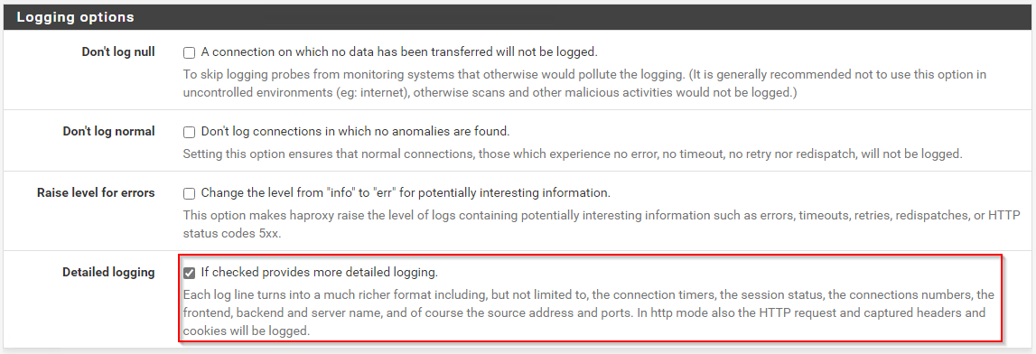 Elastic SIEM Anbindung eines HAProxy am Logstash mit Grok