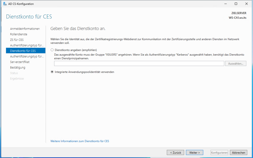 Migration PKI auf Windows Server 2025