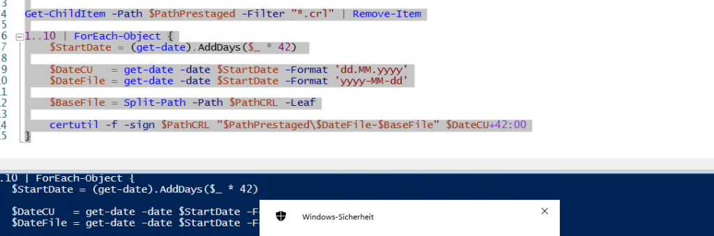 Migration PKI auf Windows Server 2025