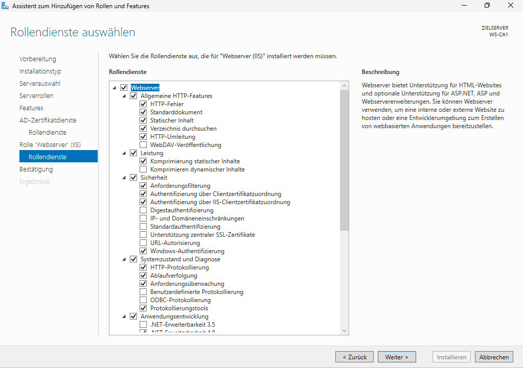 Migration PKI auf Windows Server 2025