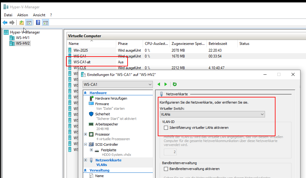 Migration PKI auf Windows Server 2025