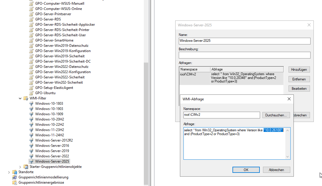 Migration auf Windows Server 2025