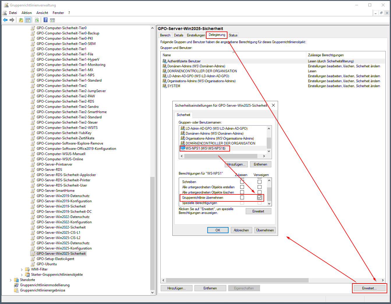 Migration NPS auf Windows Server 2025