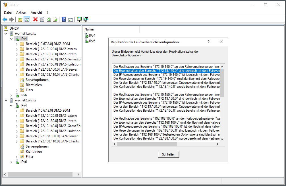 DHCP Migration auf Windows Server 2025