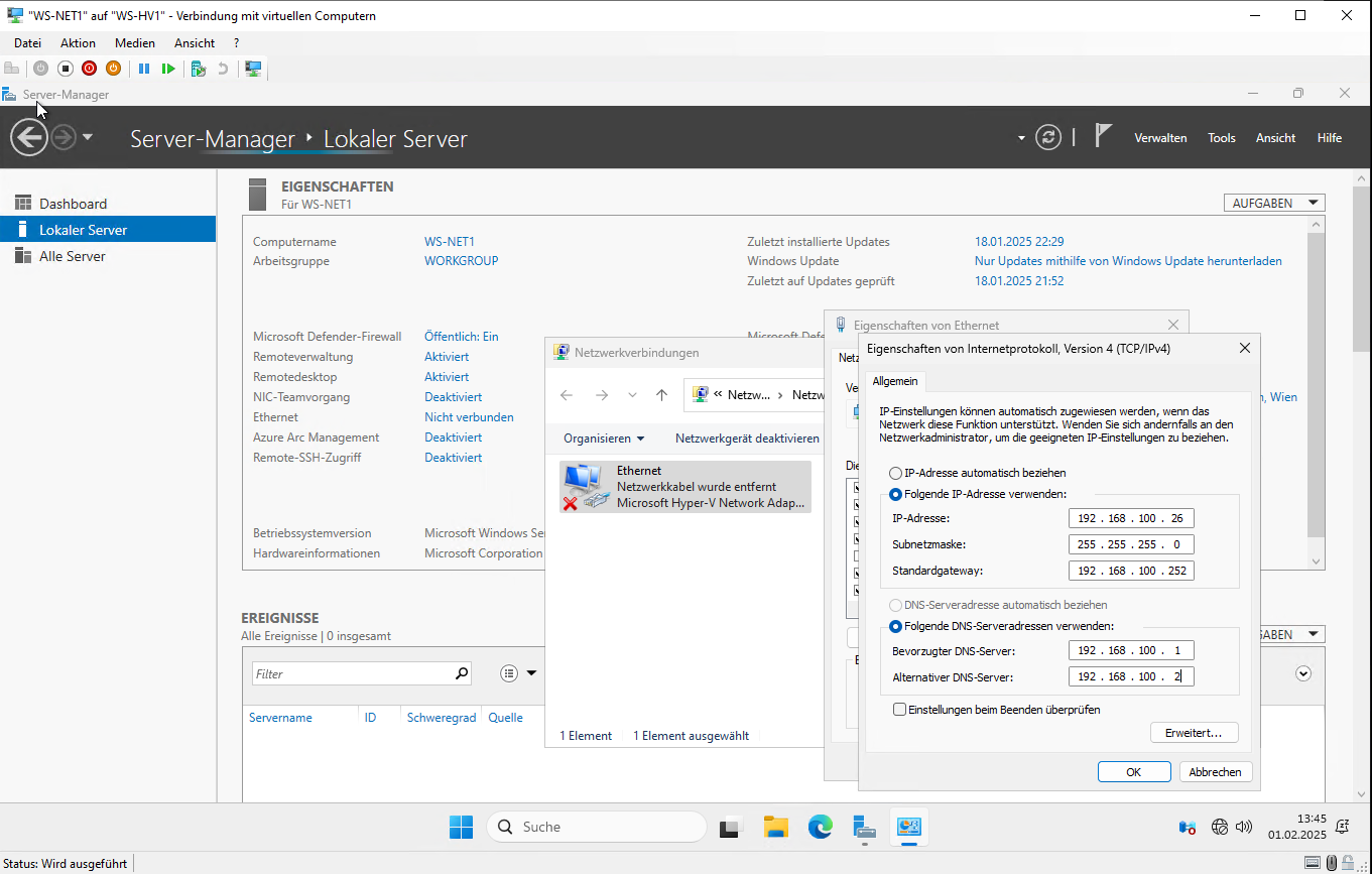 DHCP Migration auf Windows Server 2025