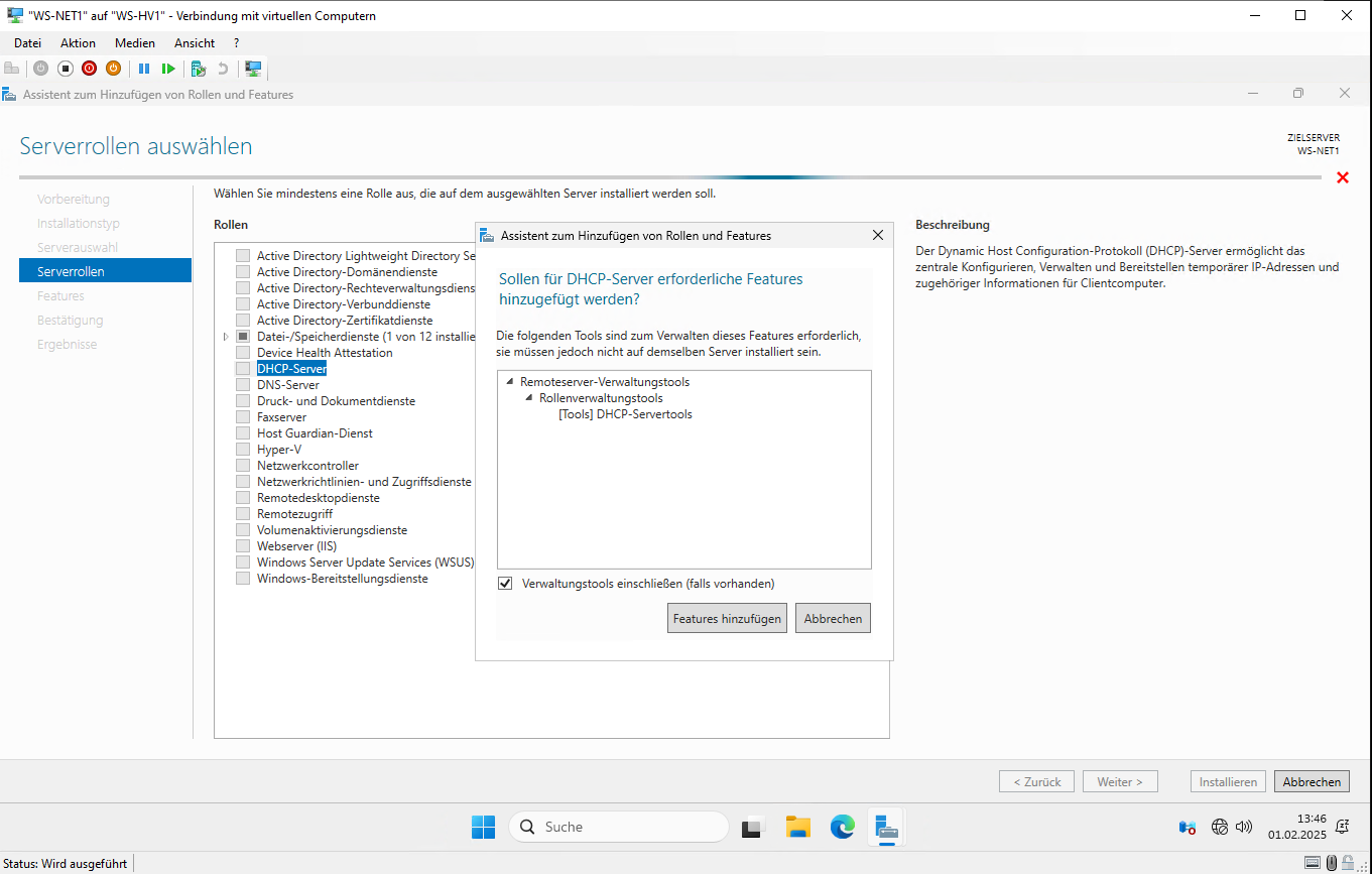 DHCP Migration auf Windows Server 2025