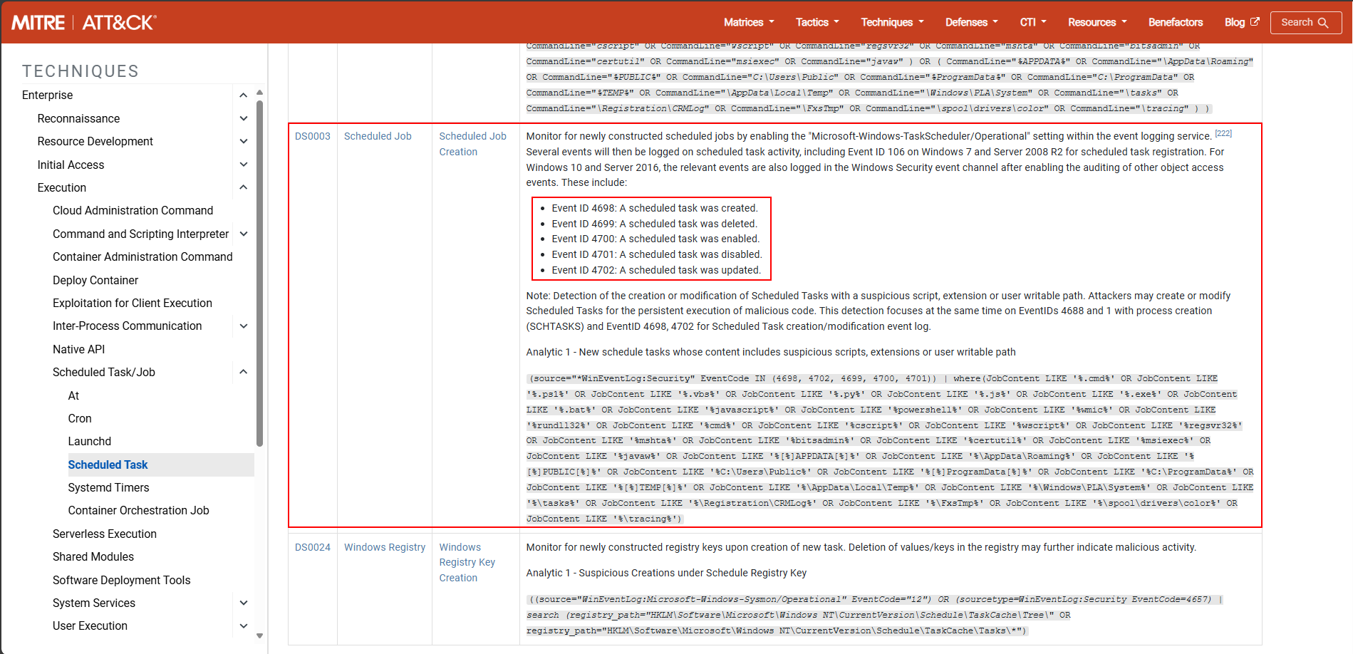 Elastic Search SIEM-Rule