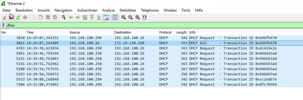 DHCP Migration auf Windows Server 2025