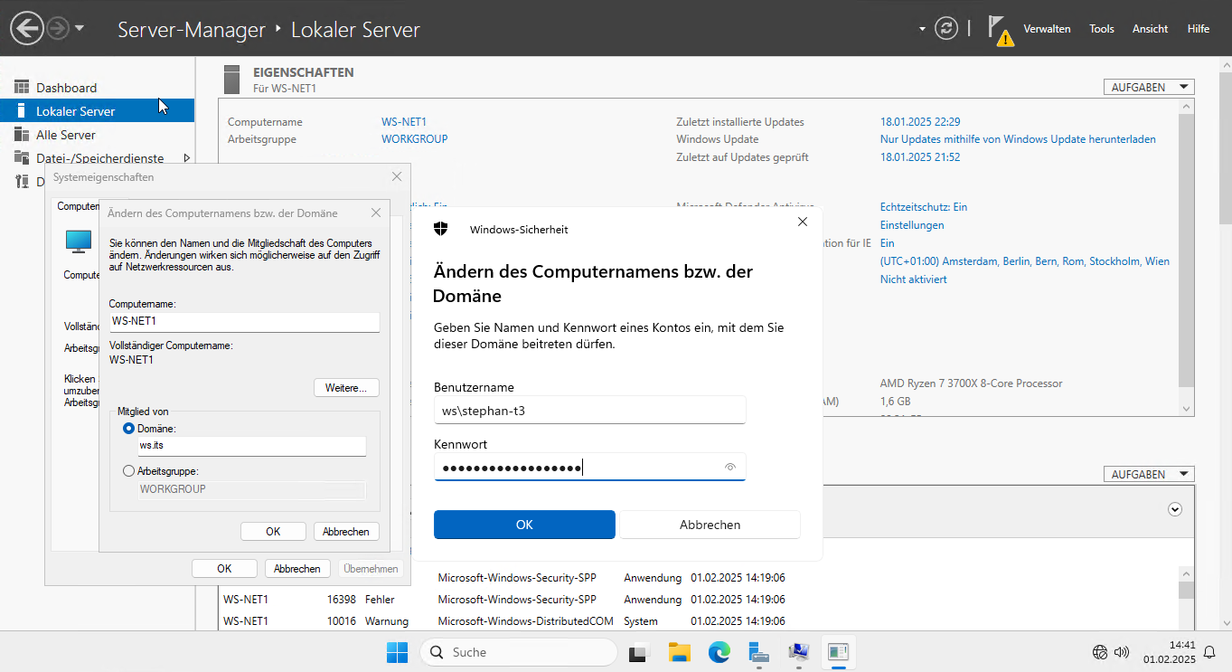 DHCP Migration auf Windows Server 2025