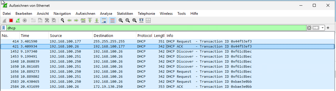 DHCP Migration auf Windows Server 2025