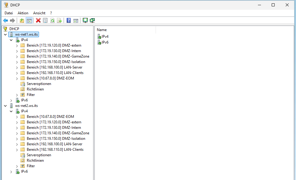 DHCP Migration auf Windows Server 2025