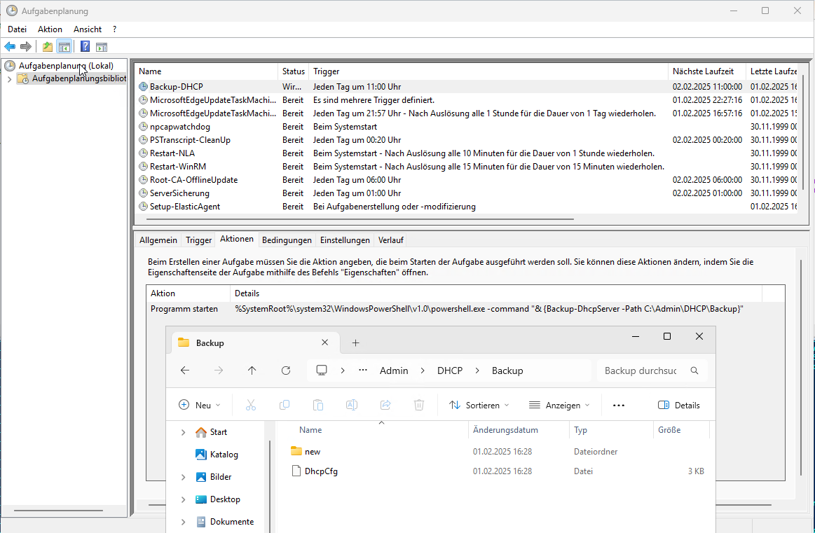 DHCP Migration auf Windows Server 2025