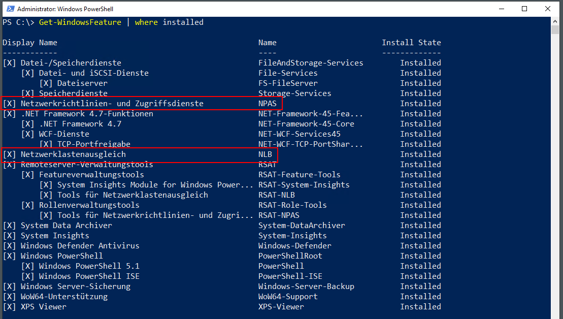 Migration NPS auf Windows Server 2025