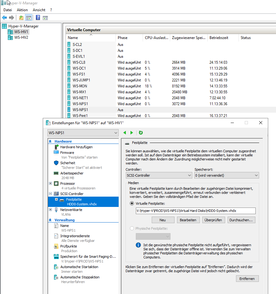 Migration NPS auf Windows Server 2025