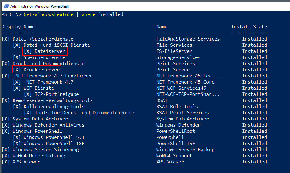 Migration eines Druck- und Scan-Servers zu Windows Server 2025