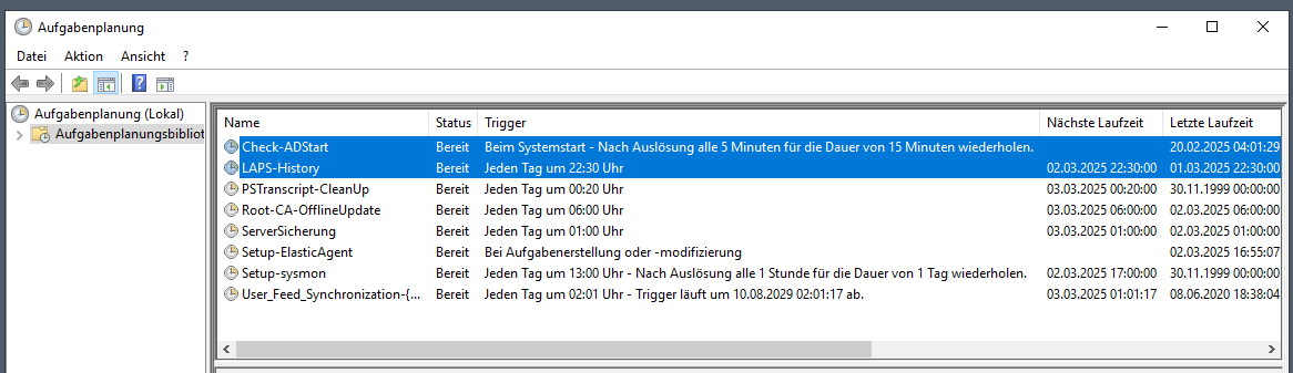 Migration eines DCs auf Windows Server 2025