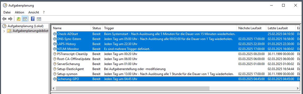 Migration eines DCs auf Windows Server 2025