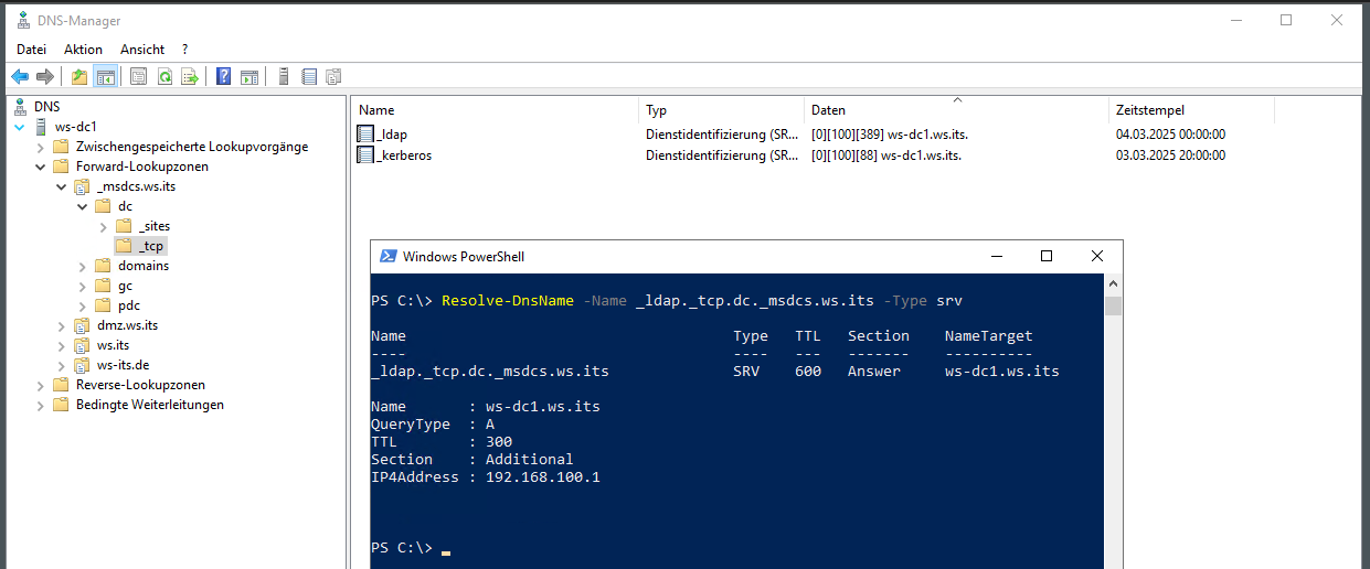 Migration eines DCs auf Windows Server 2025