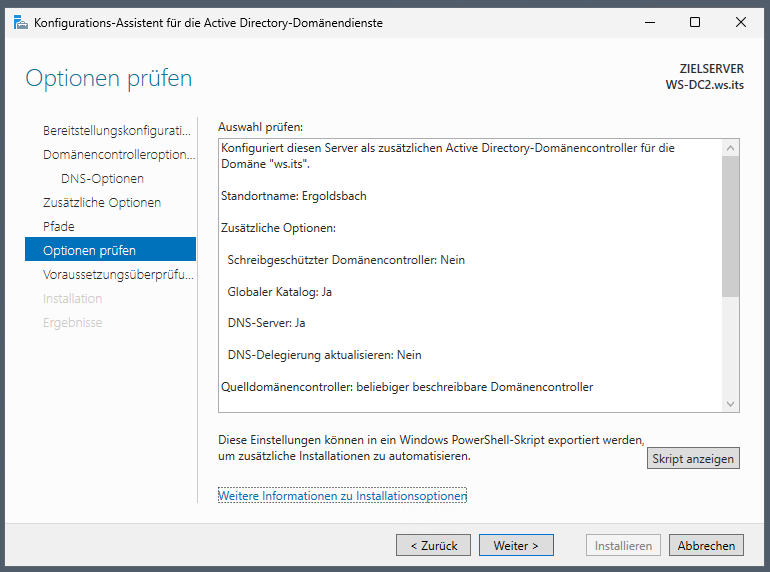 Migration eines DCs auf Windows Server 2025