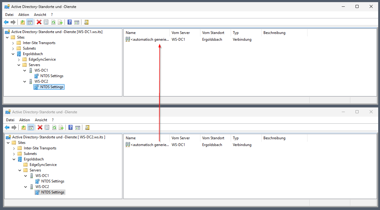 Migration eines DCs auf Windows Server 2025