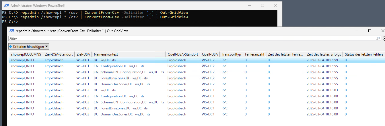 Migration eines DCs auf Windows Server 2025