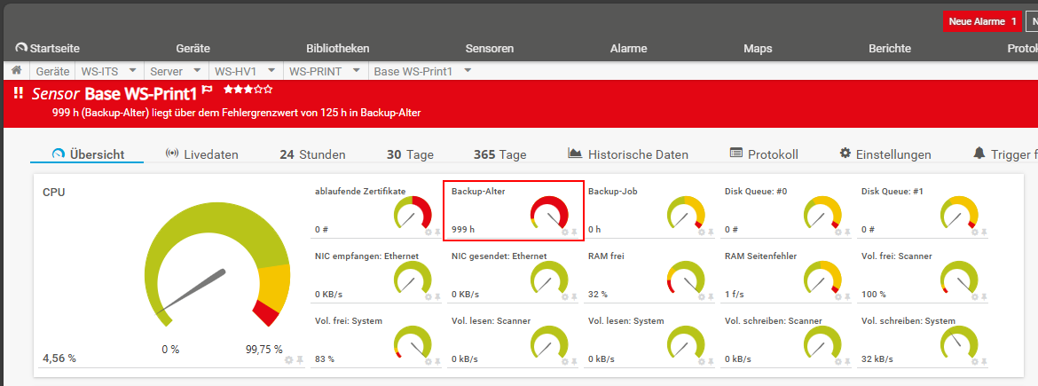 Migration eines Druck- und Scan-Servers zu Windows Server 2025