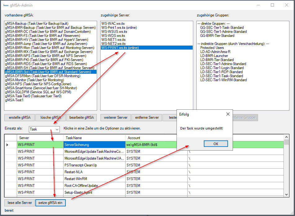 Migration eines Druck- und Scan-Servers zu Windows Server 2025